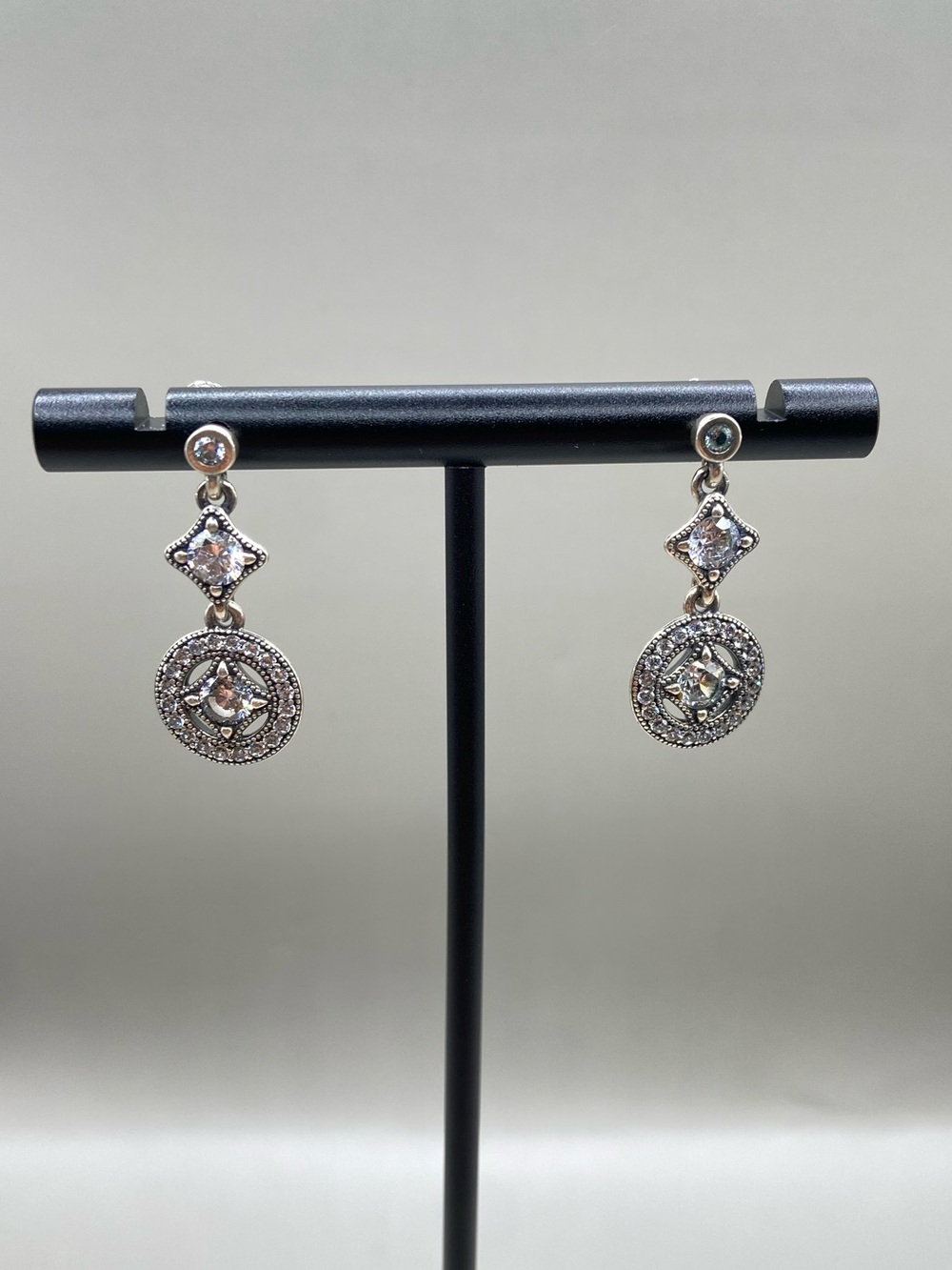 Pandora Vintage Allure Drop Post Earrings